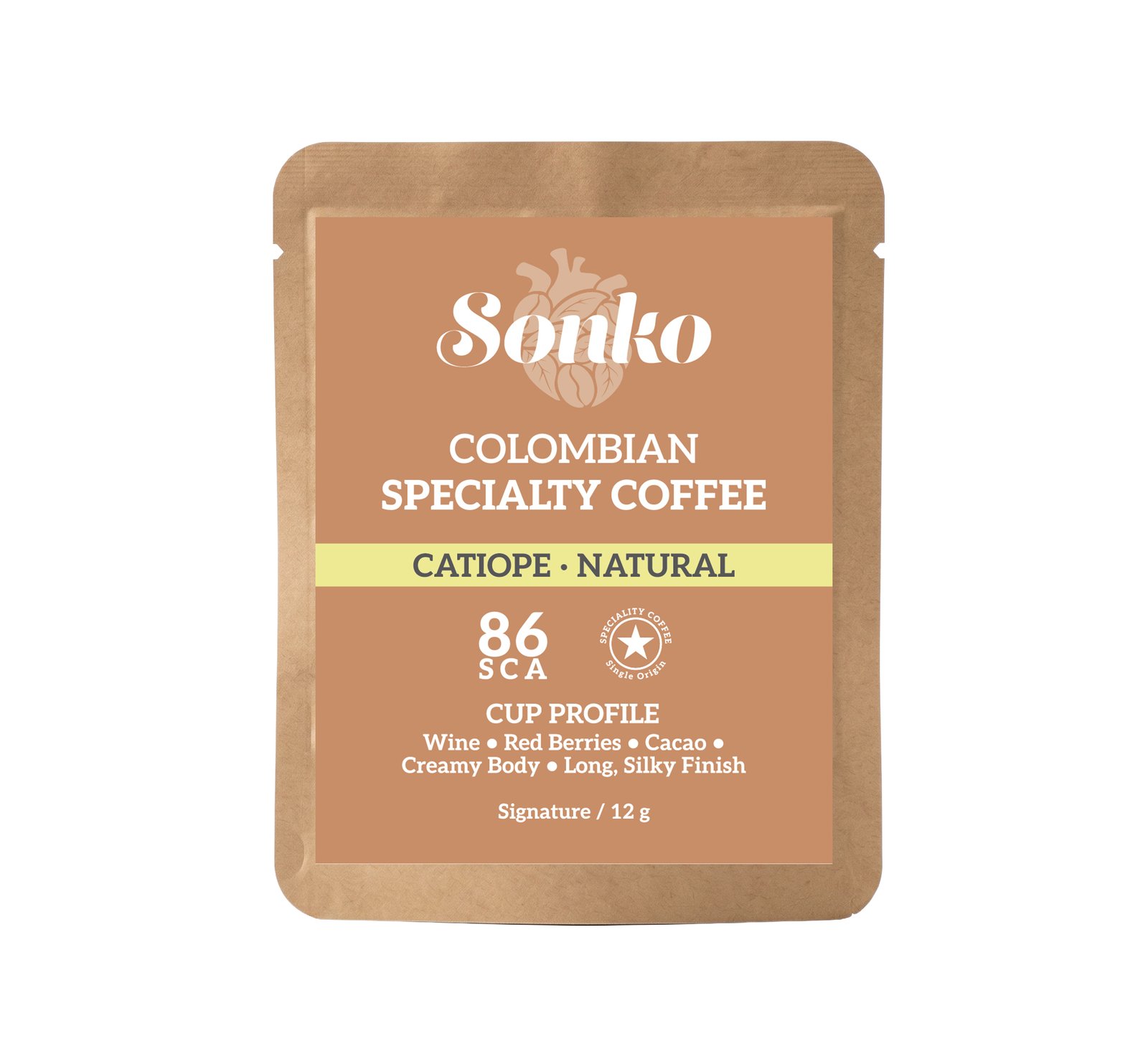 Specialty Drip Coffee - Catiope Signature (12g)