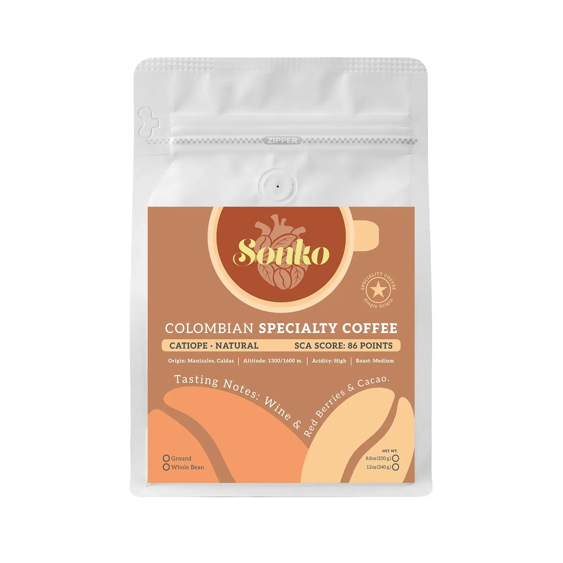 Colombian Specialty Coffee - Catiope Natural